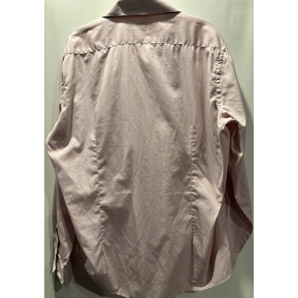 Yves Saint Laurent Chemises Pink Button Up Shirt Women’s Size 17 34-35 - Picture 5 of 7